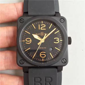 BR 1比1 柏萊士機械表，超A Bell & Ross AVIATION 03-92系列，GOLDEN HERITAGE，原裝9015機械，零返修無誤差！N廠