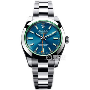 勞力士手表 高端復刻MILGAUSS系列116400-GV-72400藍盤閃電男士腕表，最高品質 NOOB完美版
