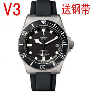 ZF廠官网,香港帝舵PELAGOS系列25500TN橡膠表帶,鈦金屬拉絲表殼,強夜光單向旋轉外圈,防水可遊泳!正品开模頂級手錶,最新XF厂升级版