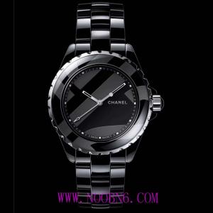 最高仿香奈兒CHANEL J12系列,非黑即白,韓國進口陶瓷和正品壹致的鋼化精密陶瓷,全黑色表面,2892自動機械機心,時尚潮流經典款式,38mm