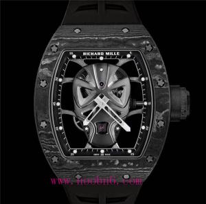 【RICHARD MILLE】RM52-06神秘面具腕表是從爆款RM52骷髏骨頭演變而出《復聯》中的鋼鐵俠、蟻人、蜘蛛俠面具，又如骷髏模型