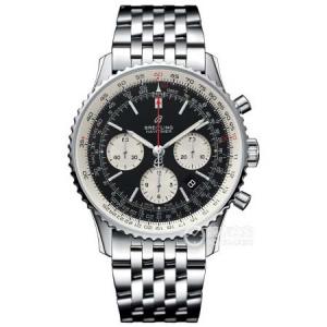 43mm-GF廠百年靈航空計時1系列AB0121211B1A1，7750計時機械機芯，全功能