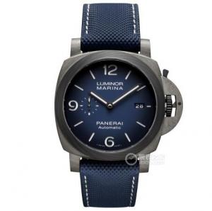 VS廠沛納海1663手錶,PANERAI LUMINOR系列PAM01663腕錶,纖維材料表殼,藍色表面