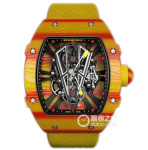 最高級超A版理查徳.米勒Richard Mille RM 27-03腕錶，重金打造真陀飛輪機心，碳纖維材料，超級復雜表盤，时尚独特，装B神器，高端​品質