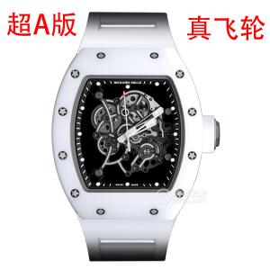 BBR最強復刻理查德米勒RM055，重點研發真飛輪一體機心，全部透視可看細節，告別一眼假的夾板機芯，全白陶瓷無色差，超越任何工廠最高級版